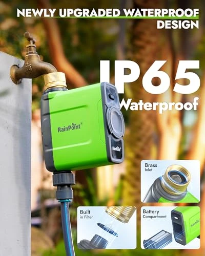 WiFi Water Timer for Garden Hose — Hose Timers, RainPoint