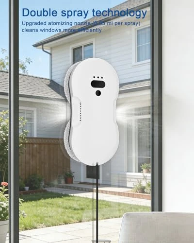 Automatic Window Cleaner Robot with Dual Spray, Edge Detection, Intelligent Path Planning — Window Cleaning Robot, EAEGE