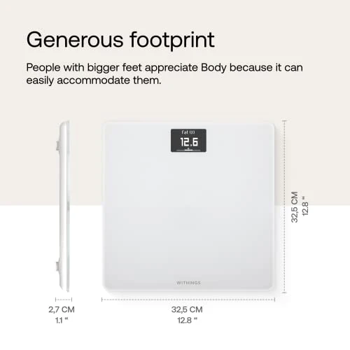 Digital Wi-Fi Smart Scale with Automatic Smartphone App Sync — Weight Management Tools, Withings