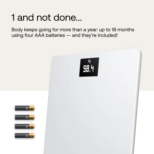 Digital Wi-Fi Smart Scale with Automatic Smartphone App Sync — Weight Management Tools, Withings