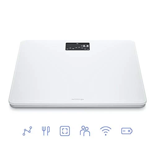 Digital Wi-Fi Smart Scale with Automatic Smartphone App Sync — Weight Management Tools, Withings