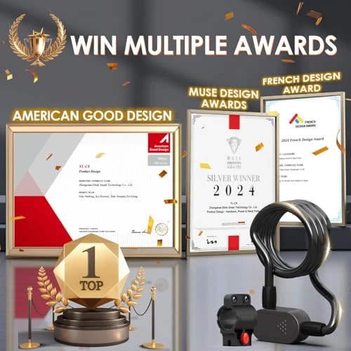 Fingerprint Bike Lock with Keys — Cable, Eseesmart