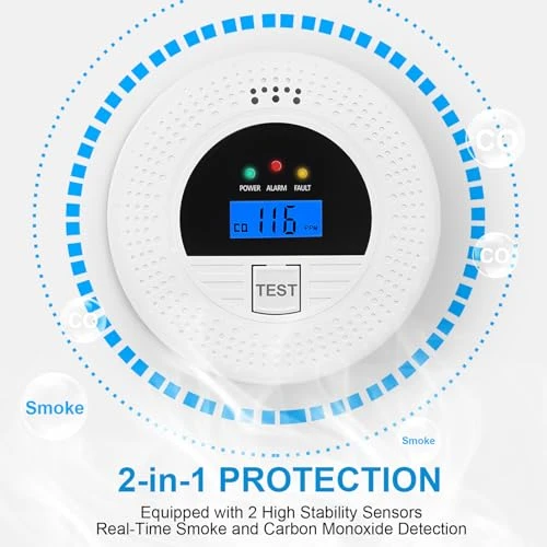 Interconnected Smoke and Carbon Monoxide Detector — Carbon Monoxide Detectors, Soewolit