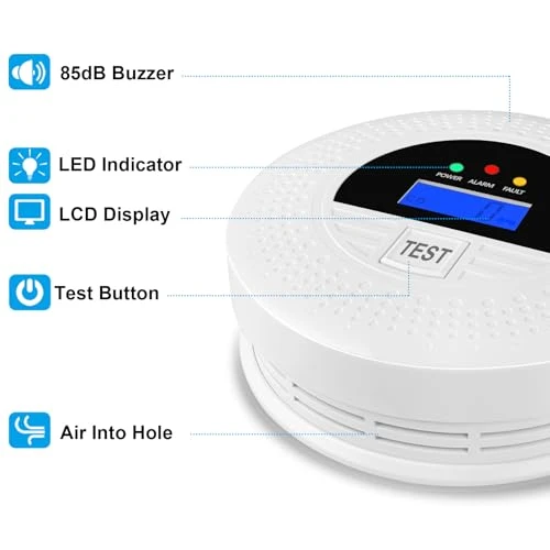 Interconnected Smoke and Carbon Monoxide Detector — Carbon Monoxide Detectors, Soewolit
