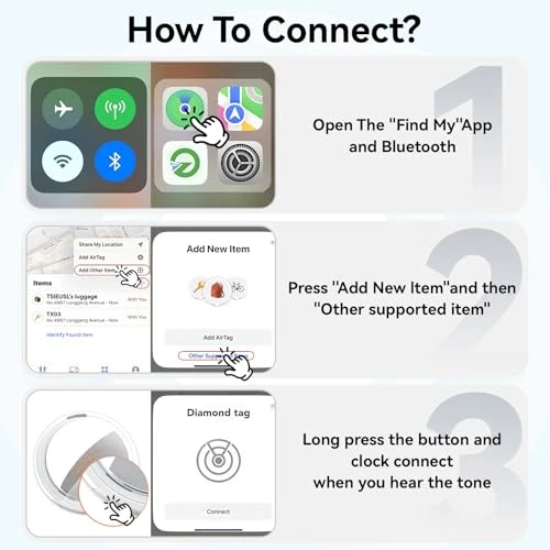Item Finder Tags 4 Pack — Item Locators, Daloben