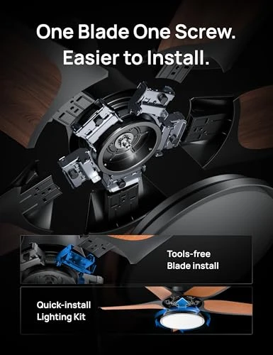 Low Profile Ceiling Fan with Lights — Ceiling Fans, Dreo