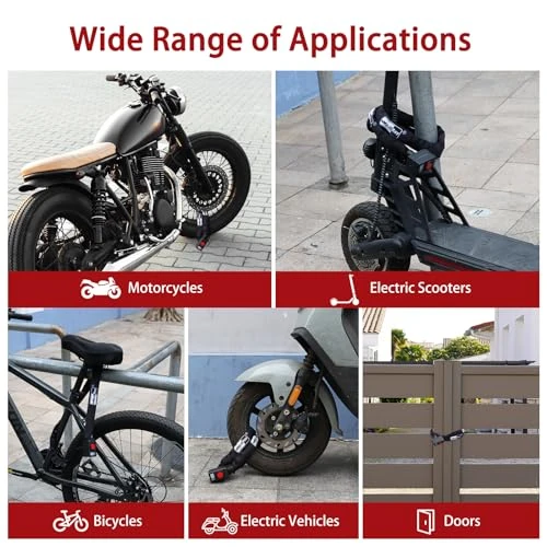 Smart Alarm Bike Lock — Cable, BANGTING