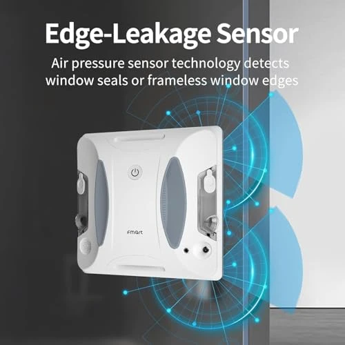 Window Cleaner Robot with Double-Sided Spray and Strong Suction — Smart Cleaning Robots, FMART