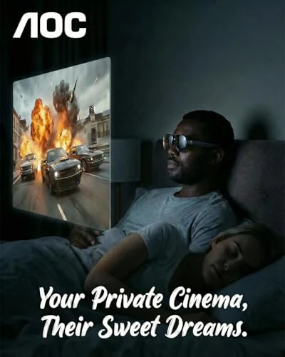 Air Mega AR/XR Glasses — Immersive Viewing, AOC