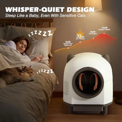 Automatic Cat Litter Box — Waste Bins, Grepatio