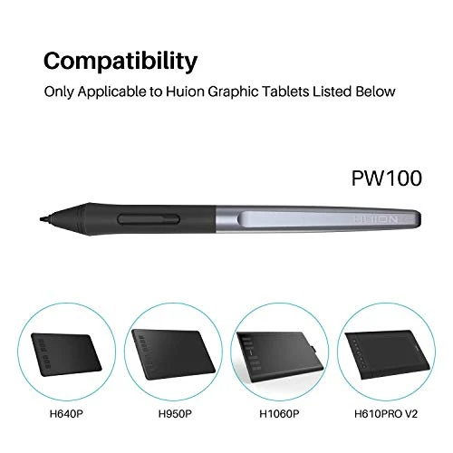 Battery-Free Stylus — Styluses & Digital Pens, Huion