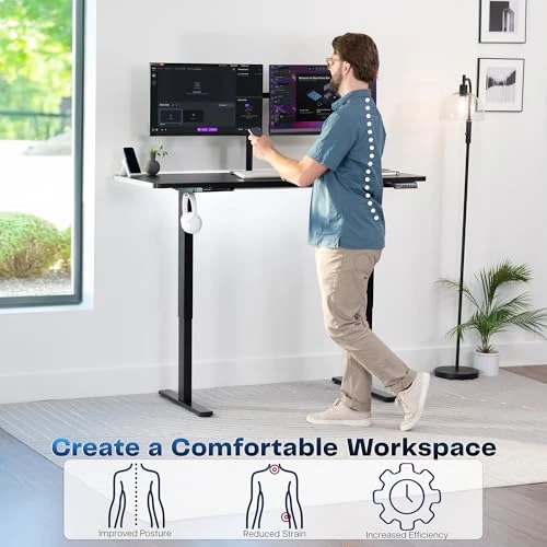 Electric Standing Desk — Mounts, VIVO