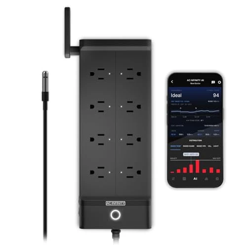 Environment Controller Smart WiFi Power Strip — Home Climate Control, AC Infinity