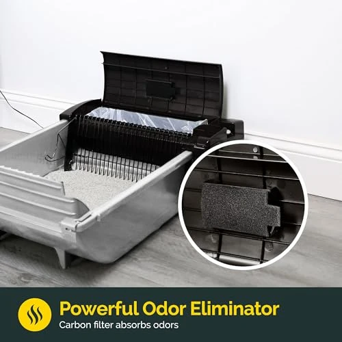 Semi Self Cleaning Cat Litter Box — Self-Cleaning, Pet Zone