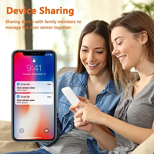 Smart Door Sensor Alarm Wireless — Smart Home Security, Molczov