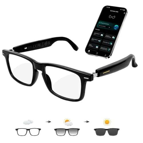 Smart Glasses with AI Translation and Photochromic Lenses — Smart Glasses, Loangyunfone