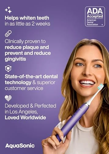 Ultra-Whitening Toothbrush — Ultrasonic, AquaSonic