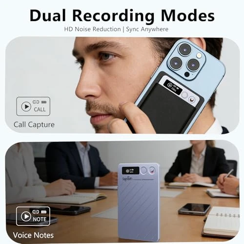 Voice Recorder with Case — Voice Recognition & Productivity Software, SIGNALFI
