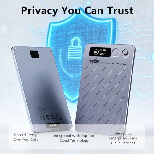 Voice Recorder with Case — Voice Recognition & Productivity Software, SIGNALFI