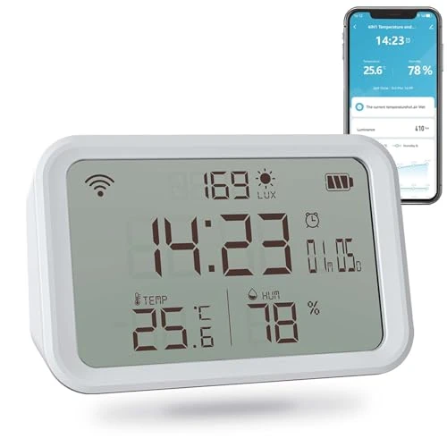 WiFi Thermometer Hygrometer — Home Climate Control, KIMPOK