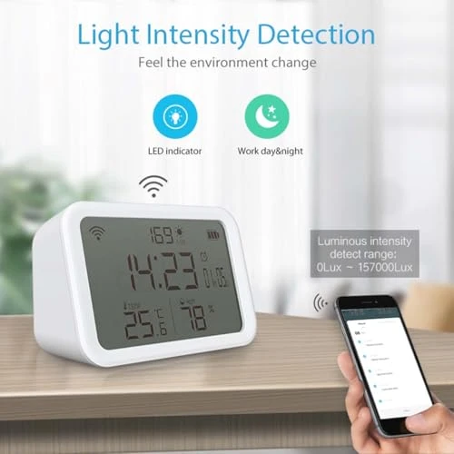 WiFi Thermometer Hygrometer — Home Climate Control, KIMPOK