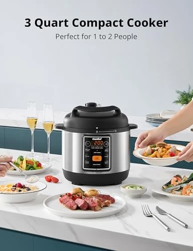 7-in-1 Small Electric Pressure Cooker — Electric Pressure Cookers, COMFEE'