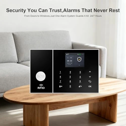Alarm System for Home Security — Smart Home Security, LWOHSI