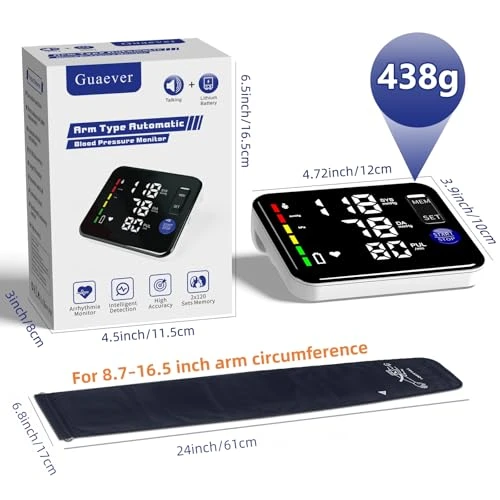 Blood Pressure Monitor — Blood Pressure Monitor, GUAEVER