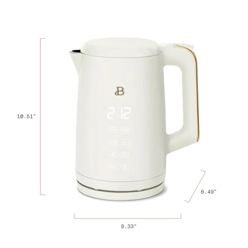 Electric Kettle with Programmable Temperature and Touch Display — Kettles & Tea Machines, Generic