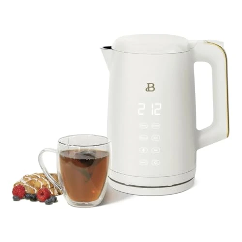 Electric Kettle with Programmable Temperature and Touch Display — Kettles & Tea Machines, Generic