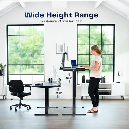 Electric Standing Desk with Memory Height Adjustment — Office, VIVO