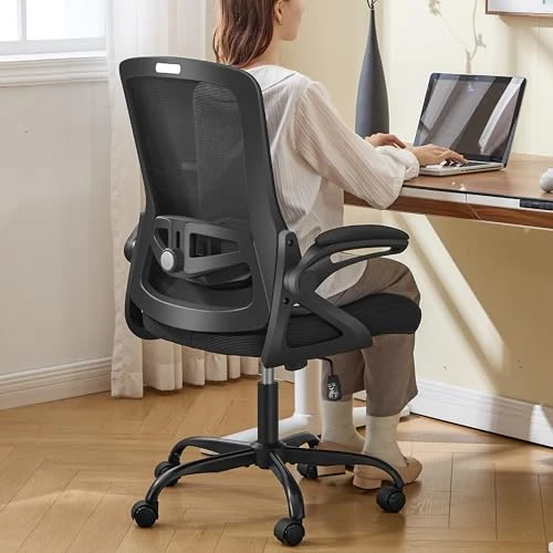 Ergonomic Office Chair with Adjustable Lumbar Support and Breathable Mesh — Desk Chairs, Nexthro