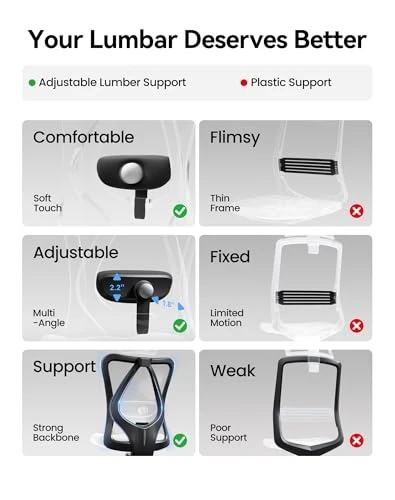 Ergonomic Office Chair — Desk Chairs, SIHOO