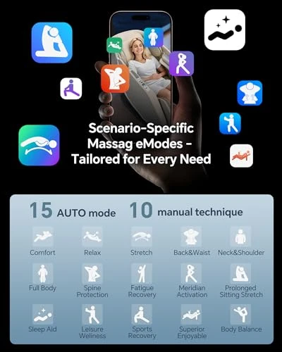 Full Body Zero Gravity Massage Chair Recliner — Massage Equipment, UIIU