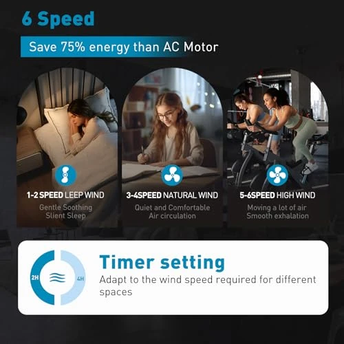 Industrial Smart Ceiling Fan with Light and Remote Control — Ceiling Fans, Minislak