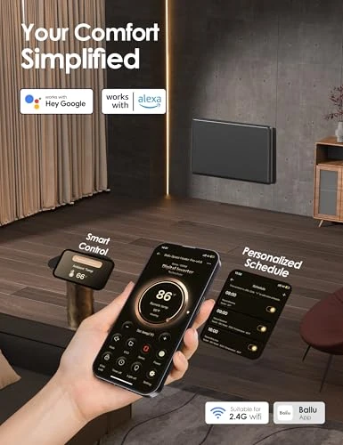 Infrared Panel Space Heater — Portable Heating Solutions, Ballu