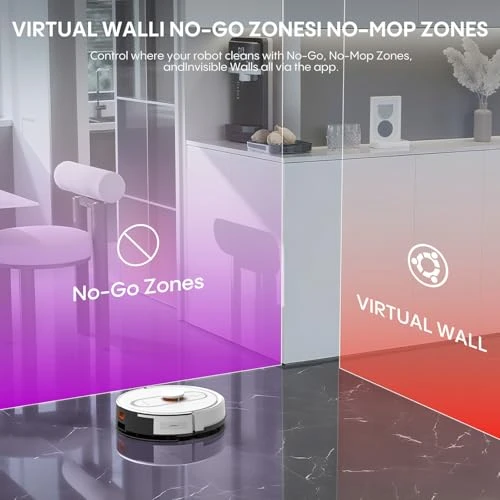 Robot Vacuum and Mop Combo with Self-Emptying Station — Robot Vacuum, Bagotte