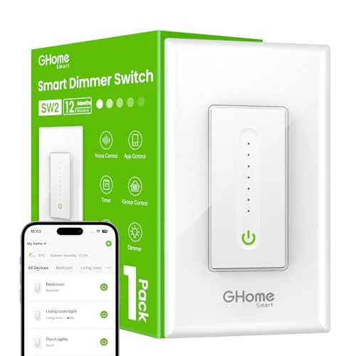 Smart Dimmer Switch — Smart Switch, GHome Smart