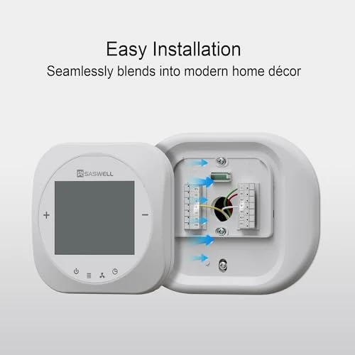 Smart WiFi Thermostat — HVAC Controls, SASWELL