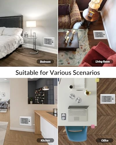 Super Quiet Register Booster Fan — Pedestal, Howeall