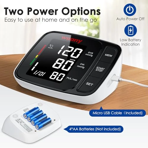 Upper Arm Blood Pressure Monitor — Blood Pressure Monitor, WEONY