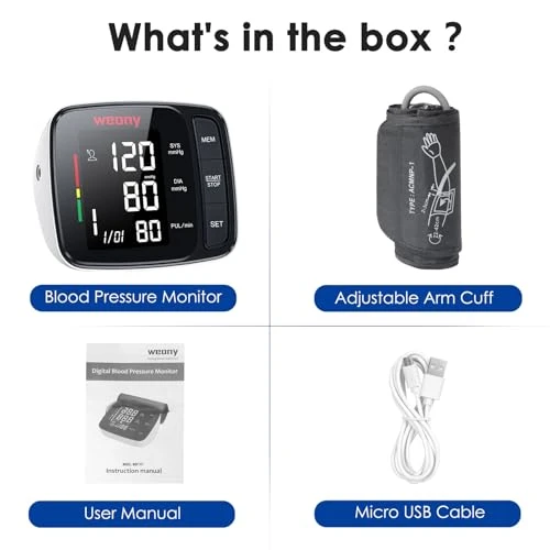 Upper Arm Blood Pressure Monitor — Blood Pressure Monitor, WEONY