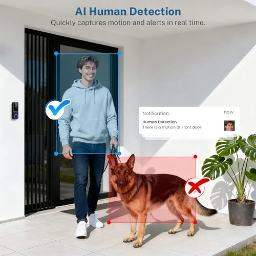 Wireless Doorbell Camera — Smart Home Security, SoraNari