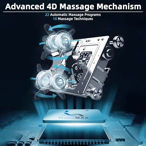 4D Massage Chair for Big & Tall People — Beds & Tables, MassaMAX