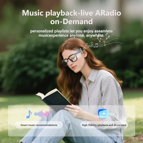 AI Smart Glasses with Camera and Audio — Smart Glasses, Oucscru