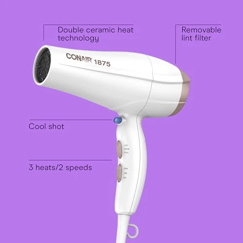 Double Ceramic Hair Dryer, Conair