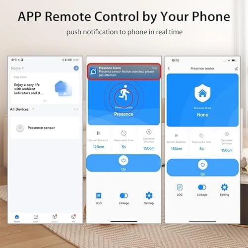 Human Presence Sensor with Light Switch — Motion Sensors, Haozee