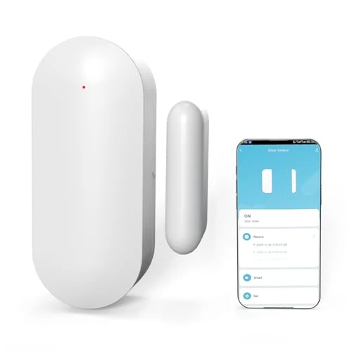 Magnetic Door Sensor Alarm with App Alerts — Smart Home Security, WARROXIDE