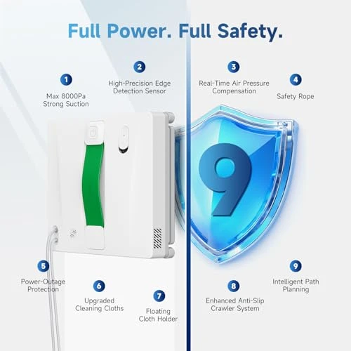 Mini Window Cleaning Robot — Window Cleaning Robot, FMART