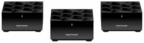 Nighthawk Dual-Band AX3000 3-Pack 3Gbps WiFi 6 Mesh System Router and 2 Satellites — Routers, NETGEAR